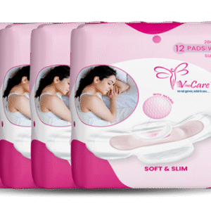 VCare XL Sanitary Pad – Pack of 4