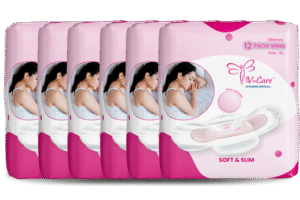 VCare XL Sanitary Pad – Pack of 6